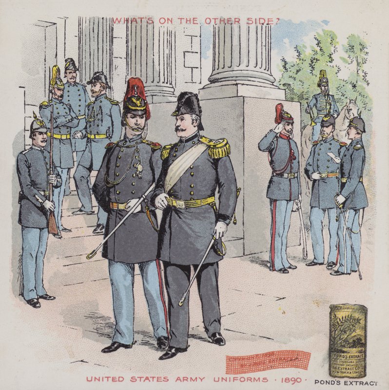 Birleşik Devletler ordusu üniformaları, 1890 by American School