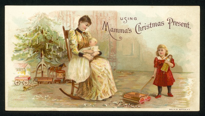 Mammas Noel hediyesi kullanma by American School