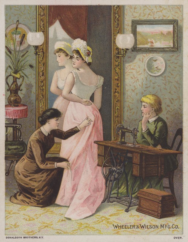 Wheeler ve Wilson, Dikiş Makinesi by American School