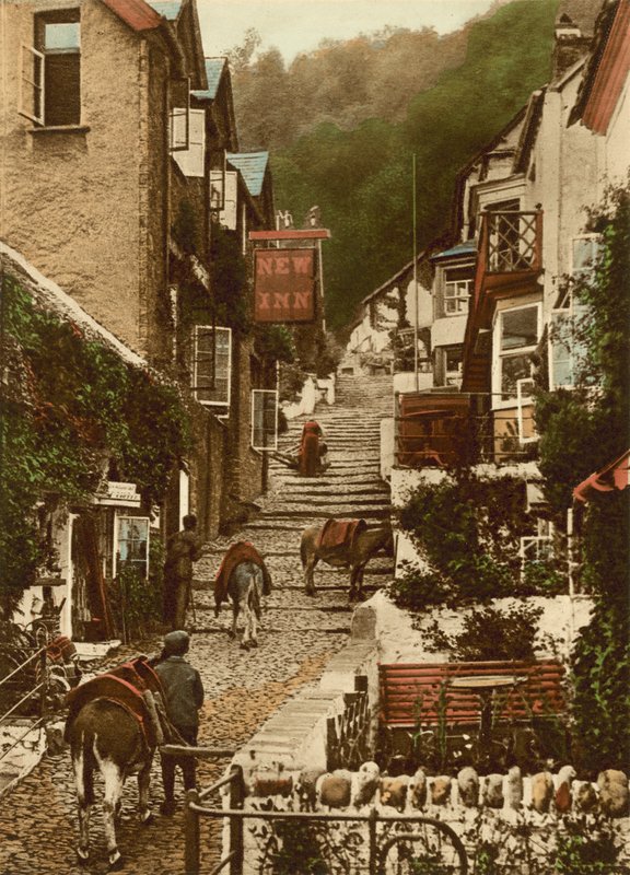Clovelly, High Street by English Photographer