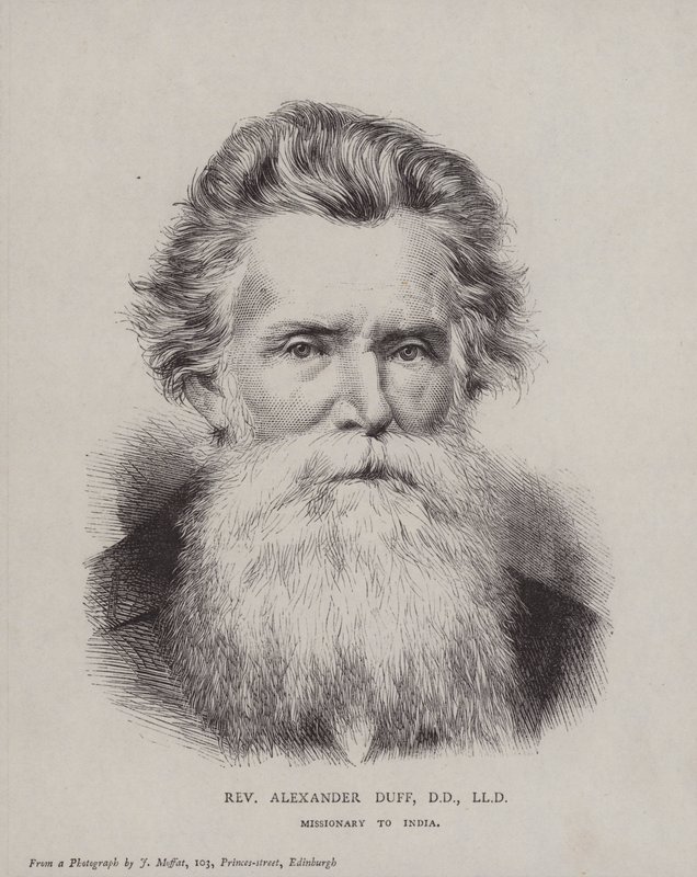 Alexander Duff, Hindistan