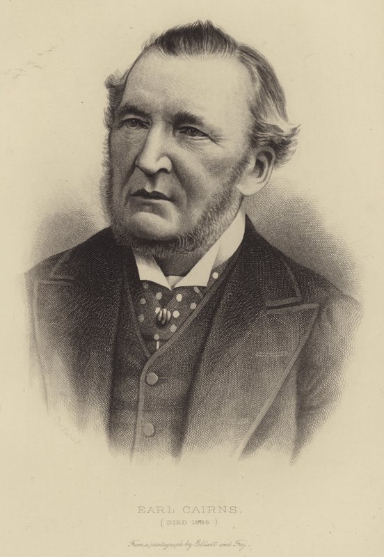 Earl Cairns, 1885