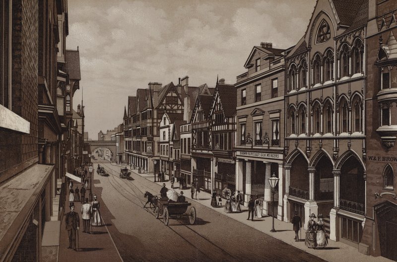 Eastgate Caddesi, Chester by English School