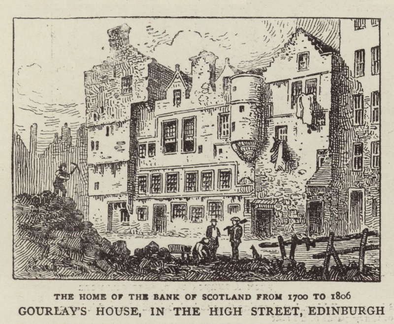 Gourlays House, High Street, Edinburgh by English School