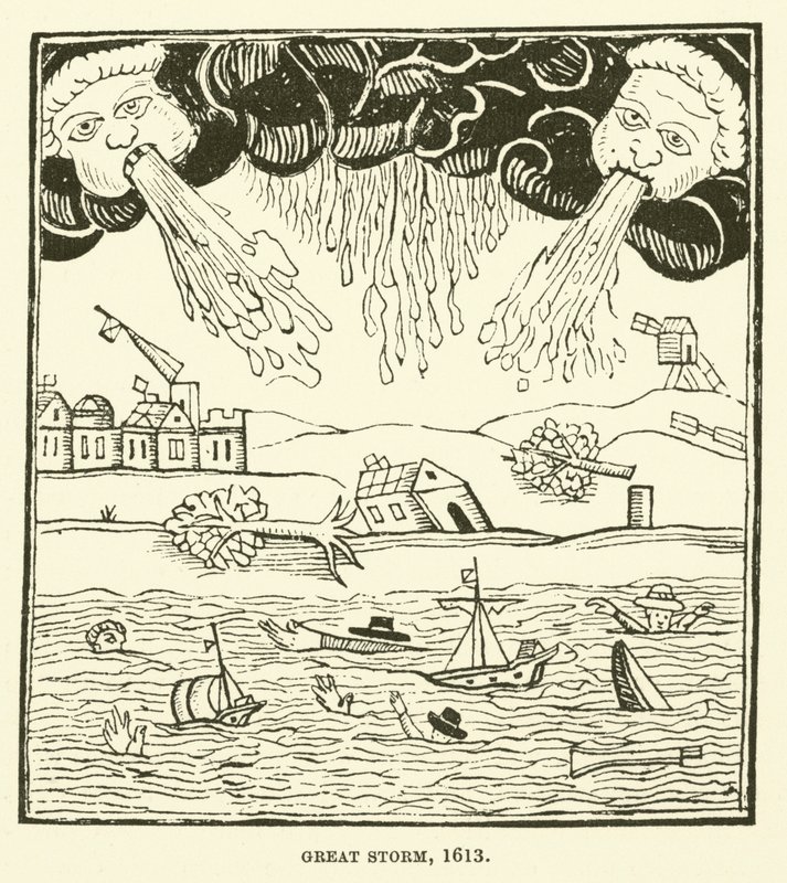 Büyük fırtına, 1613 by English School