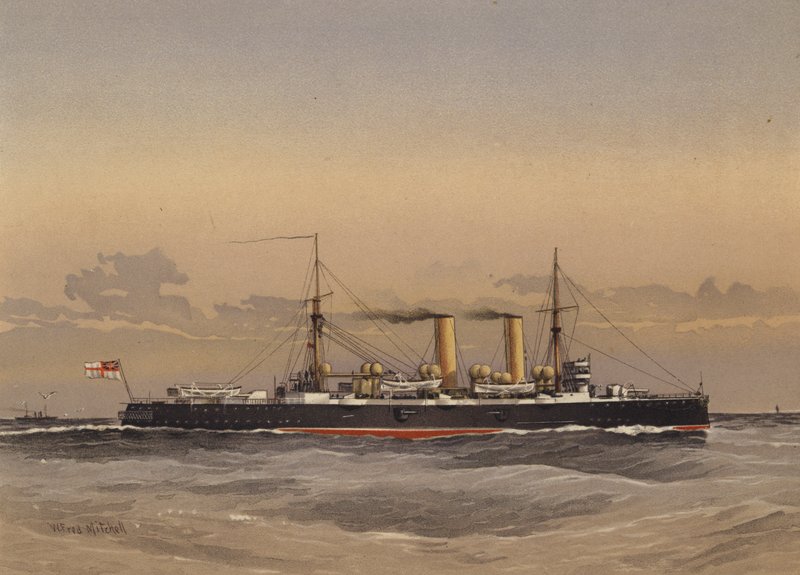 HMS Blenheim, 1. sınıf kruvazör by English School