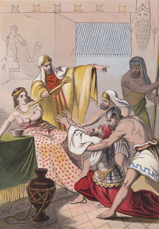 Haman asılmaya mahkum edildi by English School