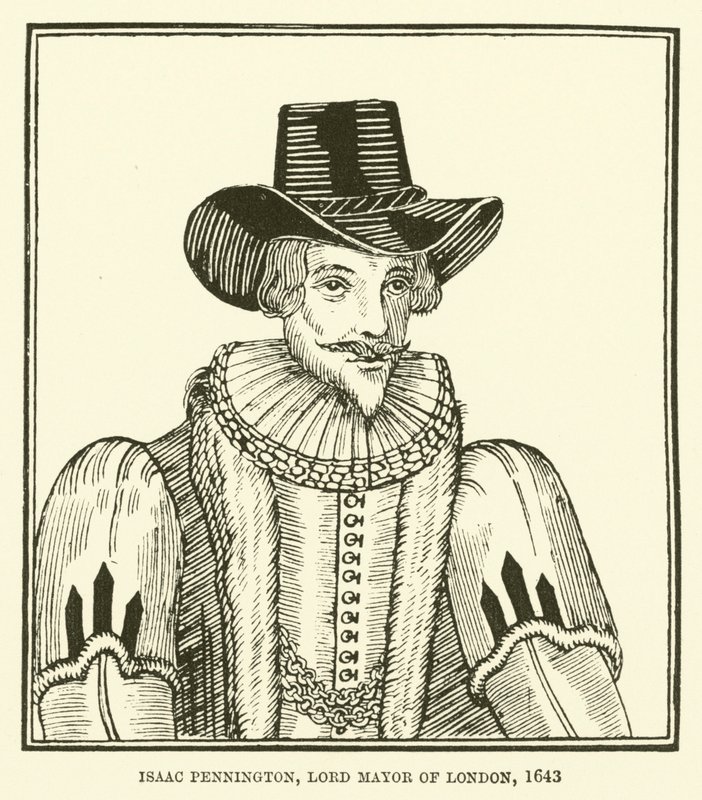 Isaac Pennington, Londra Belediye Başkanı, 1643 by English School
