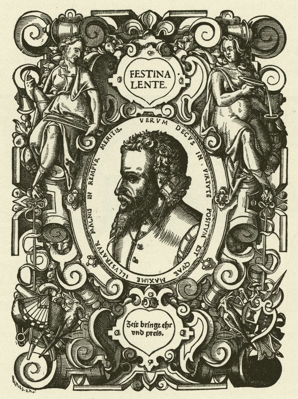 Leonhard Thurneysser , Brandenburg Seçmen John George mahkemesinde bilgin ve simyacı by English School
