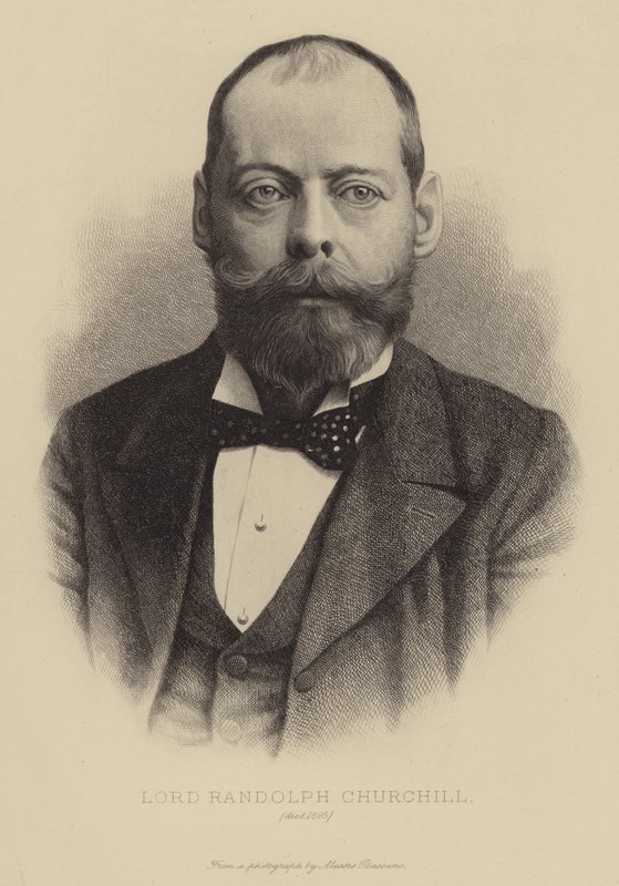 Lord Randolph Churchill, 1895