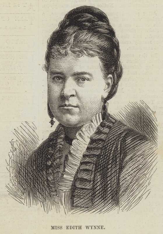 Bayan Edith Wynne by English School