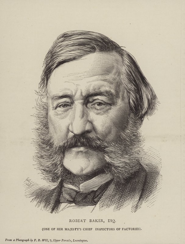Robert Baker, İngiliz Fabrikalar Müfettişi by English School