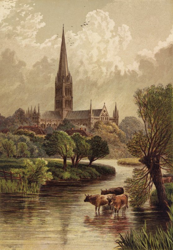 Salisbury Katedrali by English School