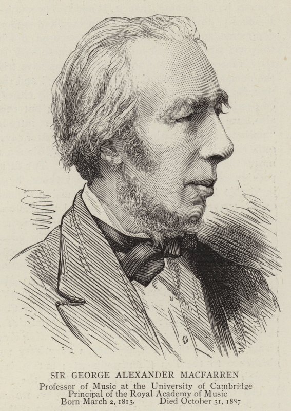 Sir George Alexander Macfarren by English School