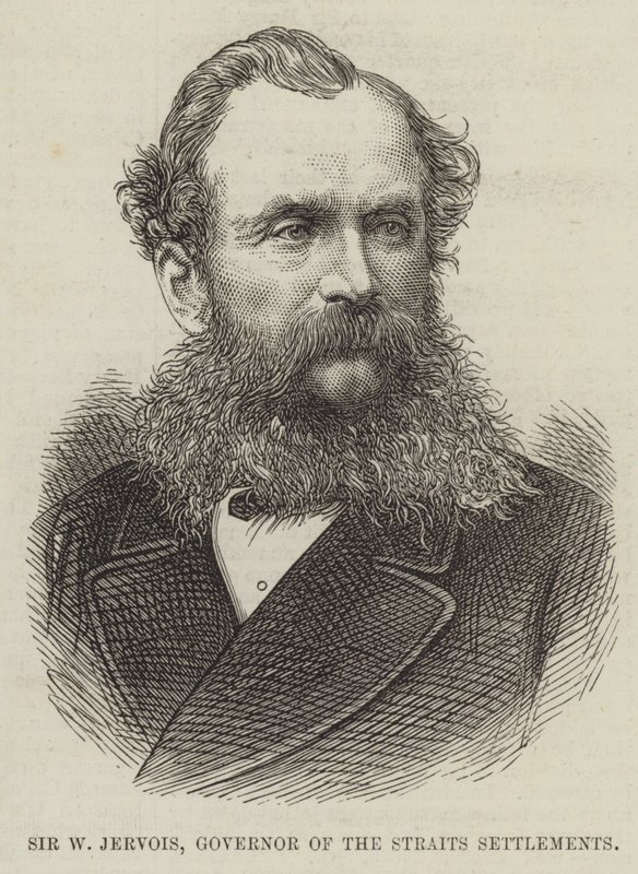 Sir W Jervois, Boğazlar Yerleşimleri Valisi by English School