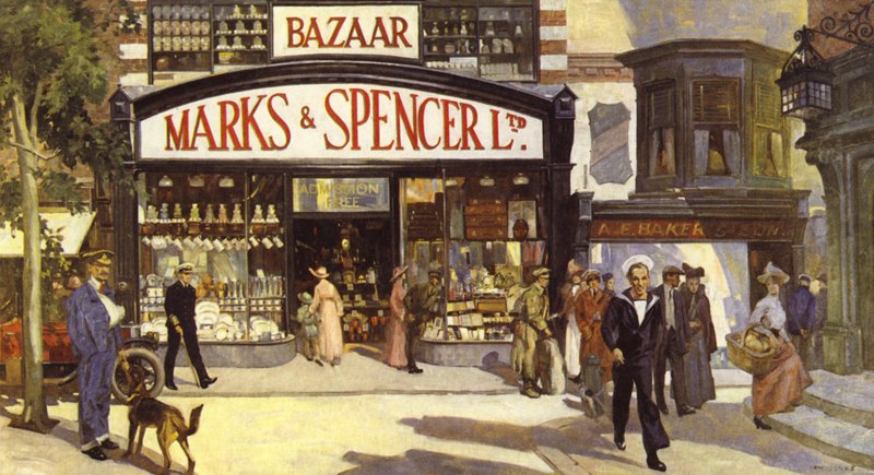 1914-18 Savaşı, Penny serisine bir son getirdi ve daha yüksek fiyatlı mallar mı getirdi? by English School