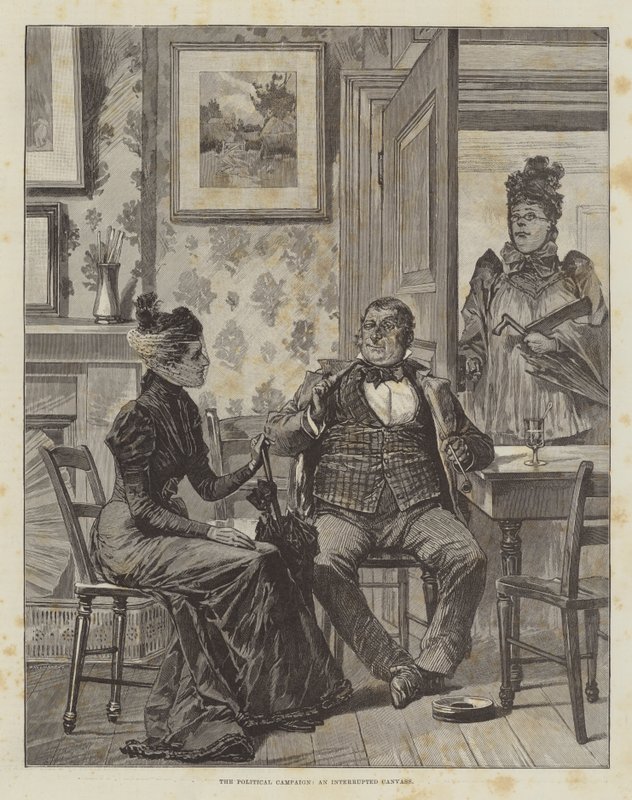 Siyasi Kampanya, Kesintili Bir Tuval by English School