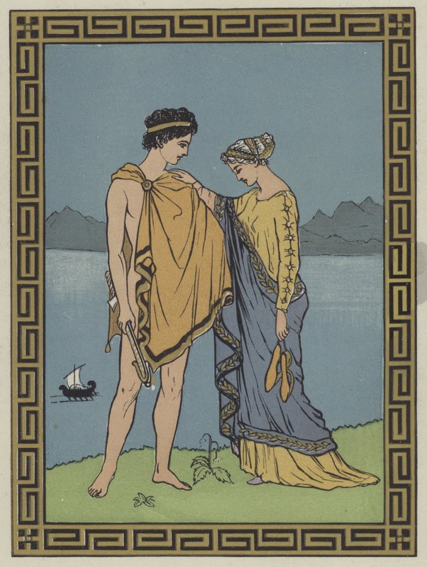 Theseus ve annesi by English School
