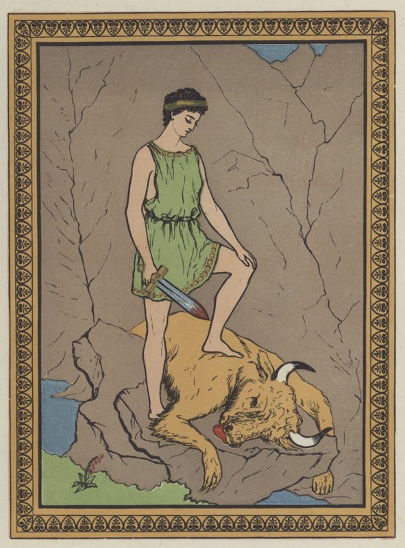 Theseus ve Boğa by English School