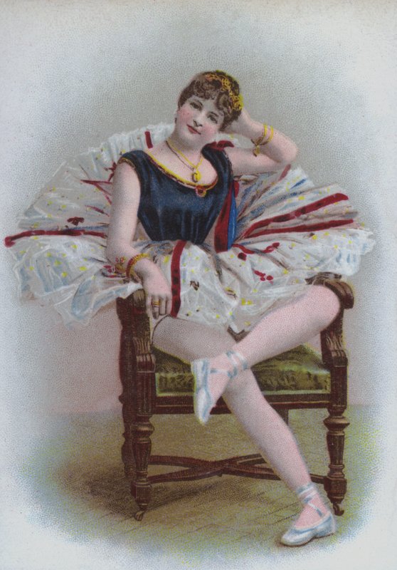 Bir dansçı portresi by European School