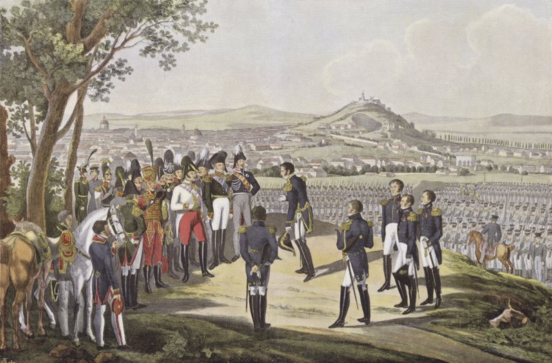 Paris şehrinin Müttefiklere teslimi, 31 Mart 1814 by European School