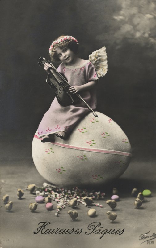 paskalya kartı by French Photographer