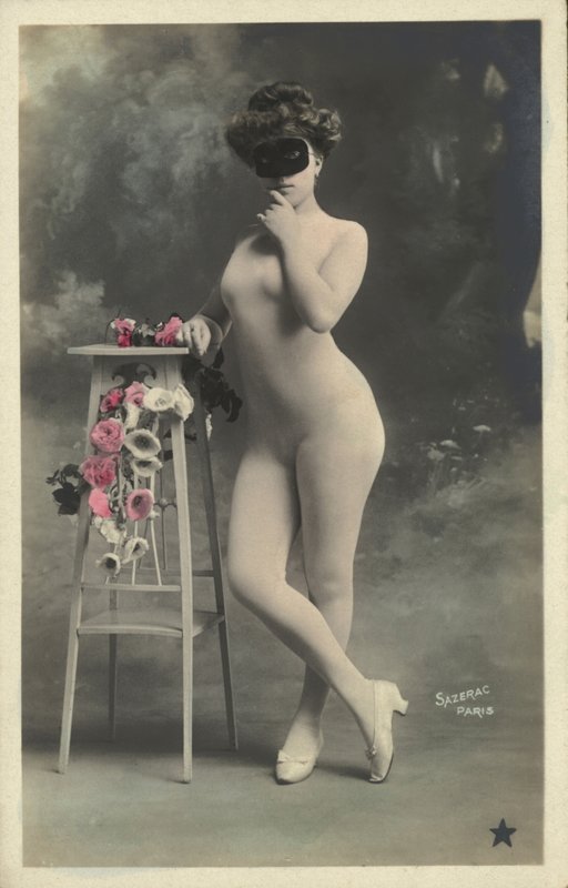 maskeli kız by French Photographer