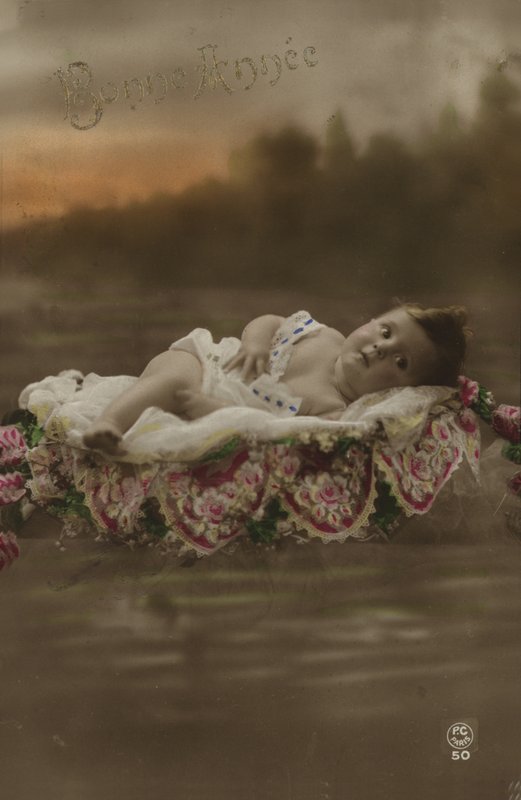 Bebek ile yeni yıl kartı by French Photographer