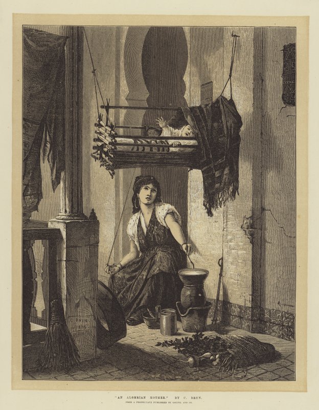 Cezayirli bir anne by French School