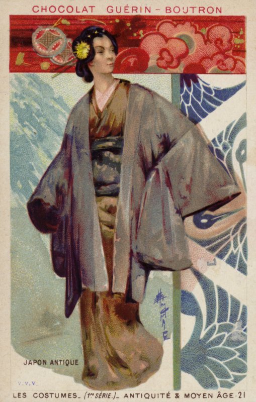 Antik Japon kostümü by French School