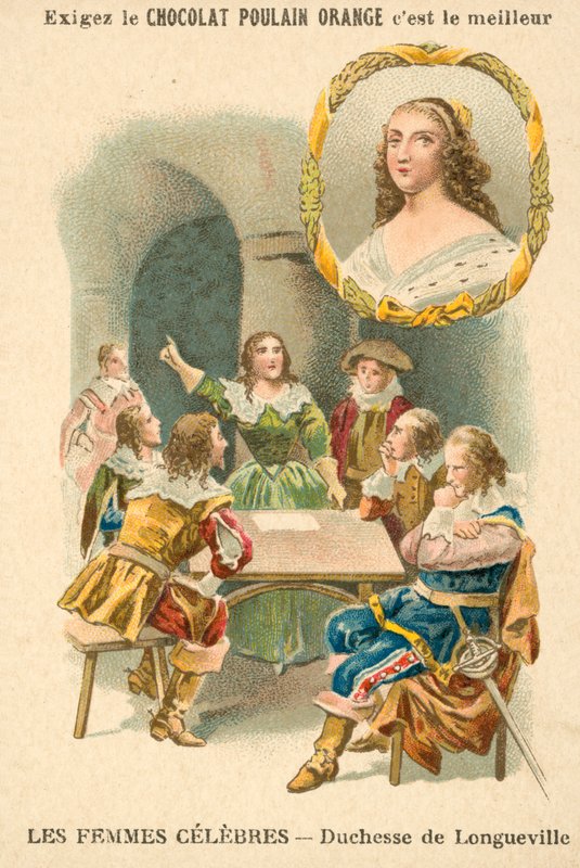 Anne Genevieve de Bourbon, Longueville Düşesi, Fronde iç savaşlarında etkili olan Fransız prensesi (1648-1653) by French School