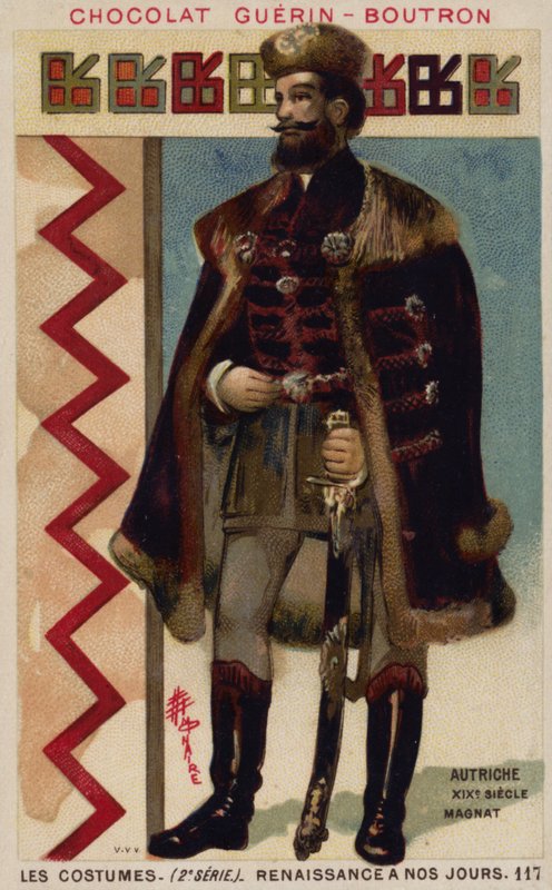 Avusturyalı asilzade, 19. yy by French School