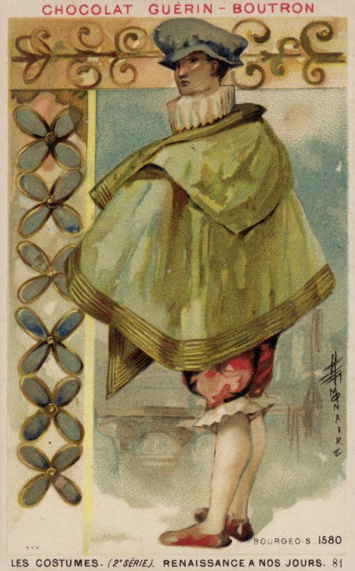 Burjuva kostümü, 1580 by French School