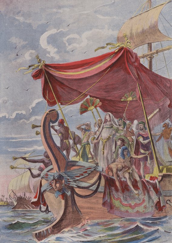 Kleopatre by French School