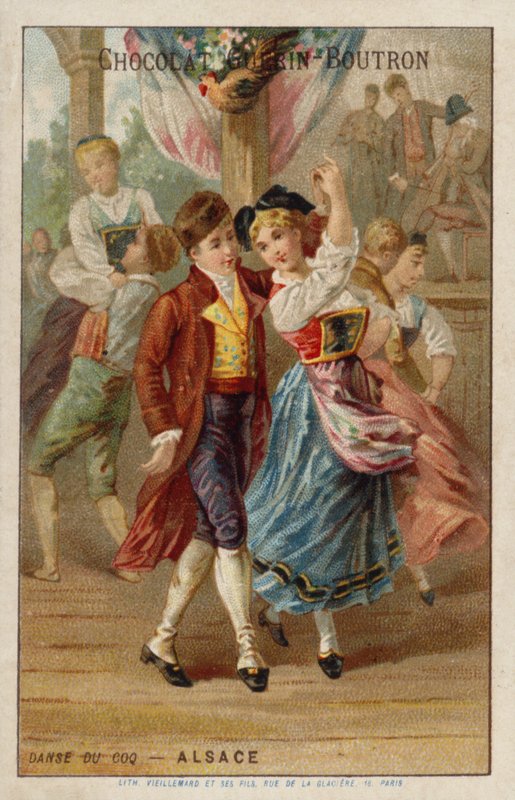 Horoz dansı, Alsace by French School