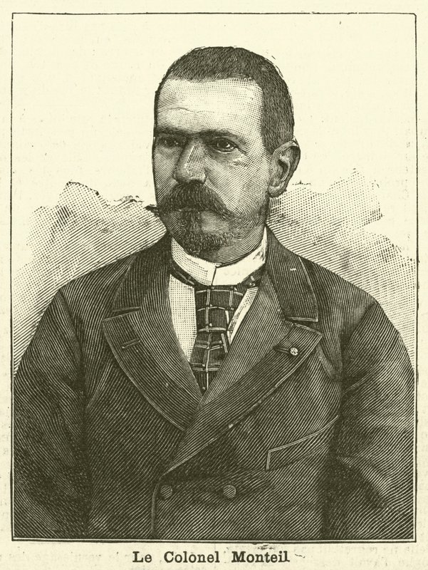 Albay Parfait-Louis Monteil, Fransız askeri ve kaşif by French School