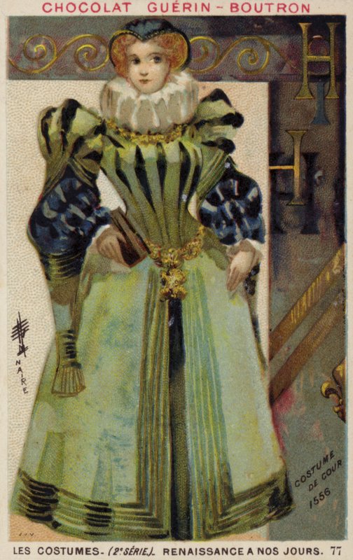 Mahkeme elbisesi, 1556 by French School