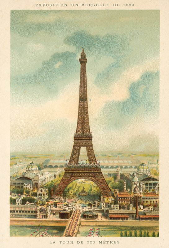 Eyfel Kulesi, Exposition Universelle 1889, Paris by French School