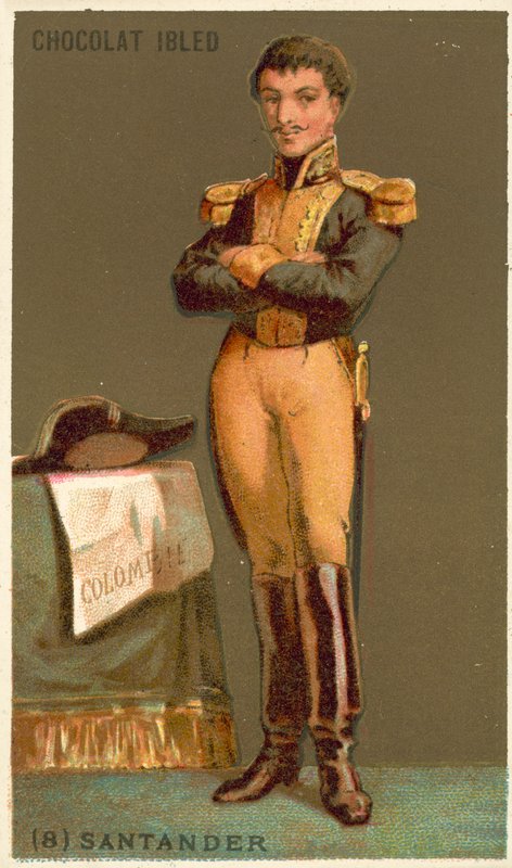 Francisco de Paula Santander, Kolombiyalı asker ve politikacı by French School