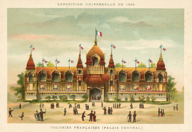 Fransız Kolonileri (Merkez Saray), Exposition Universelle 1889, Paris by French School