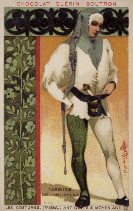 Floransa Beyefendisi, 14. Yüzyıl by French School