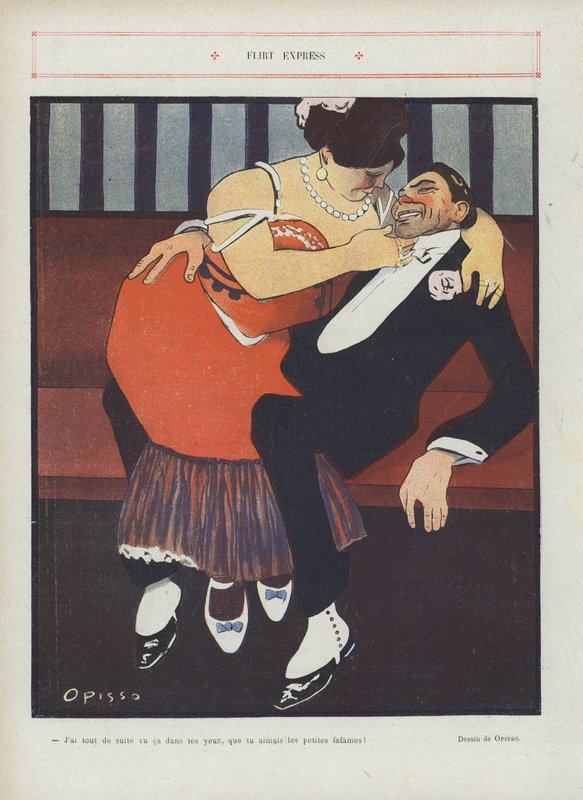Le Rire için İllüstrasyon by French School