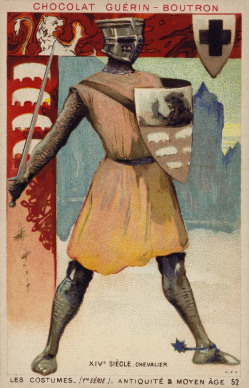 Şövalye, 14. Yüzyıl by French School