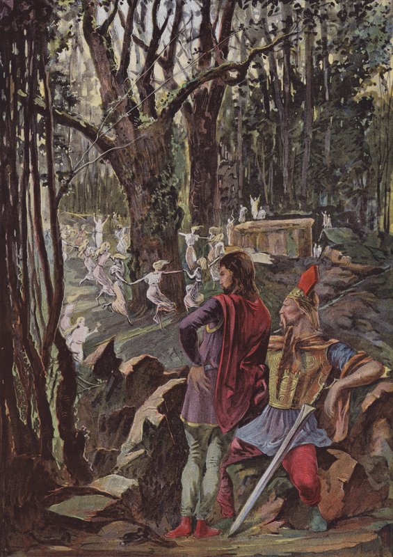 Druidlerin Kutsal Dansları by French School