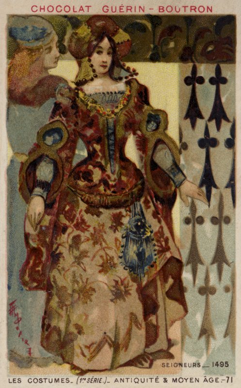 Lord ve leydi, 1495 by French School