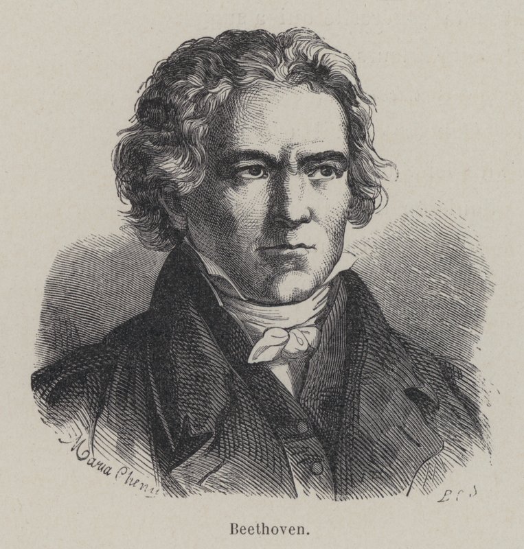 Ludwig van Beethoven, Alman besteci by French School