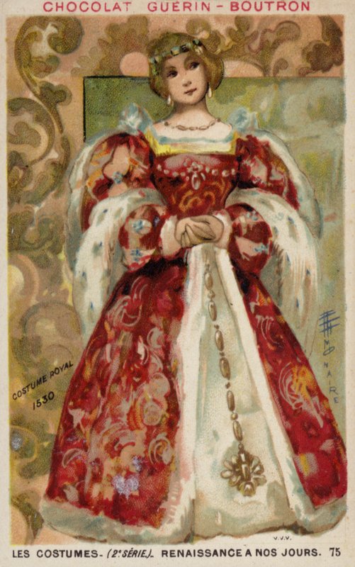 Kraliyet elbisesi, 1530 by French School