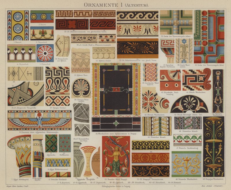 Antik dekoratif sanat by German School