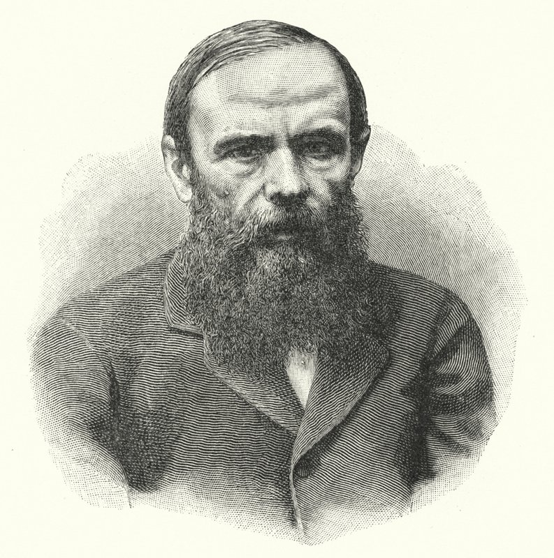 Fyodor Dostoyevski, Rus romancı by German School