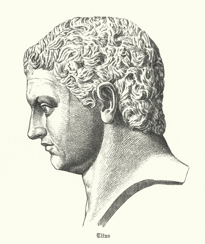 Titus, Roma imparatoru by German School
